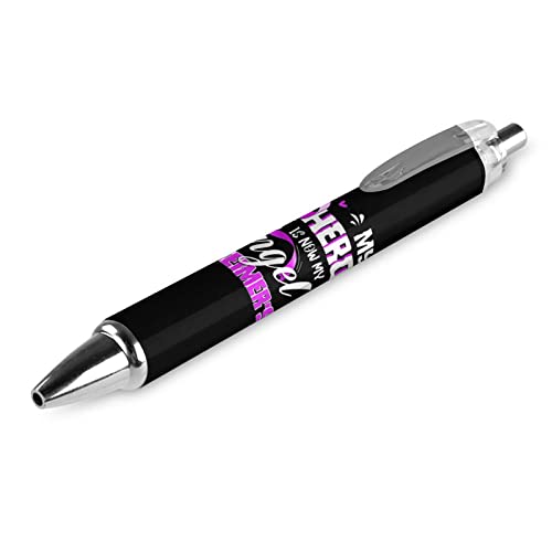 KWQDOZF Alzheimer'sAwareness Druckkugelschreiber, tragbarer Kugelschreiber mit schwarzer Tinte, Arbeitsstifte für Bürobedarf KWQDOZF Alzheimer'sAwareness Druckkugelschreiber, tragbarer Kugelschreiber mit schwarzer Tinte, Arbeitsstifte für Bürobedarf von KWQDOZF