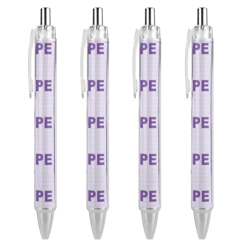 KWQDOZF Alzheimer'sAwareness Month Einziehbarer Kugelschreiber, Schreibkugel mit schwarzer Tinte, Geschenke für Studenten, Bürobedarf von KWQDOZF