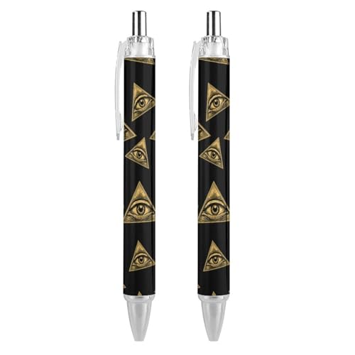 KWQDOZF Illuminati Eye of Secret Niedlicher Kugelschreiber, einziehbarer Kugelschreiber, 0,5 mm, für Damen und Herren im Büro KWQDOZF Illuminati Eye of Secret Niedlicher Kugelschreiber, einziehbarer Kugelschreiber, 0,5 mm, für Damen und Herren im Büro von KWQDOZF