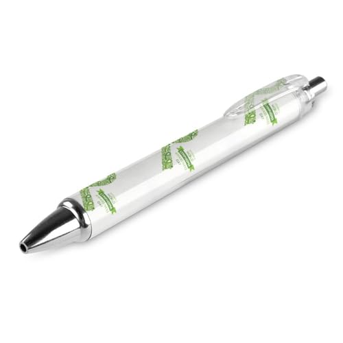 KWQDOZF Lymphom-Aufklärungsmonat im September. Wir tragen Grün, einziehbarer Kugelschreiber, Schreibkugel mit schwarzer Tinte, Geschenke für Studenten, Büro-Schreibwaren von KWQDOZF