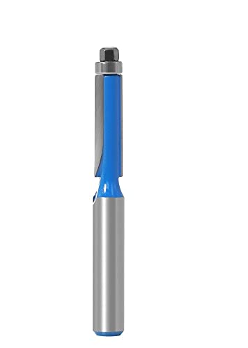 Flush Trim Router Bit With Bearing, 1PC 8mm Schaft 1 "Flush Trim Router Bit Mit Lager for Holz, Wolfram Hartmetall(8x6.35) von KXAOXGRC