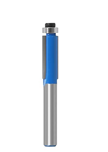 Flush Trim Router Bit With Bearing, 1PC 8mm Schaft 1 "Flush Trim Router Bit Mit Lager for Holz, Wolfram Hartmetall(8x9.5) von KXAOXGRC
