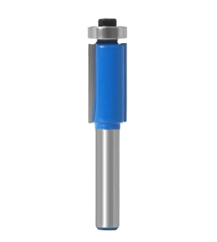 Flush Trim Router Bit With Bearing, 1PC 8mm Schaft Flush Trim Router Bit Mit Lager Mehrere Größen Wolfram Hartmetall for Holz(8x12.7) von KXAOXGRC