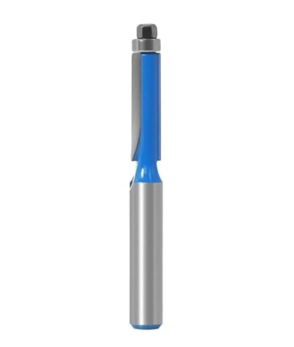 Flush Trim Router Bit With Bearing, 1PC 8mm Schaft Flush Trim Router Bit Mit Lager Mehrere Größen Wolfram Hartmetall for Holz(8x6.35) von KXAOXGRC