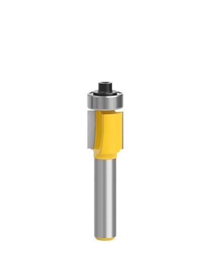 Flush Trim Router Bit With Bearing, 3er-Pack 8 mm Schaft Hartmetall Flush Trim Router Bits mit Lager for Holz mehrere Größen(8mmX12.7mmX12.7mm) von KXAOXGRC