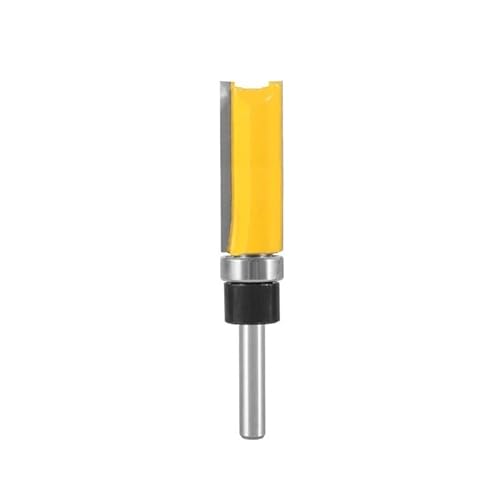 Flush Trim Router Bit With Bearing, 4er-Pack 8-mm-Schaft-Schablonen- und Bündigfräser for die Holzbearbeitung, mehrere Größen(8x19.05x50.8) von KXAOXGRC