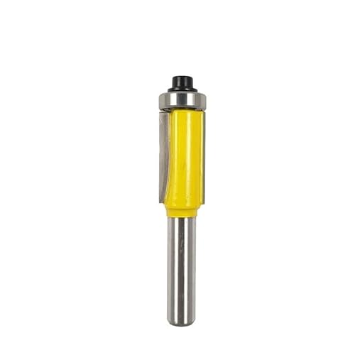 Flush Trim Router Bit With Bearing, 8mm Schaft 2 "Flush Trim Vorlage Muster Router Bit Mit Lager for Holz Wolfram Hartmetall(8mm Shank X 25.4) von KXAOXGRC