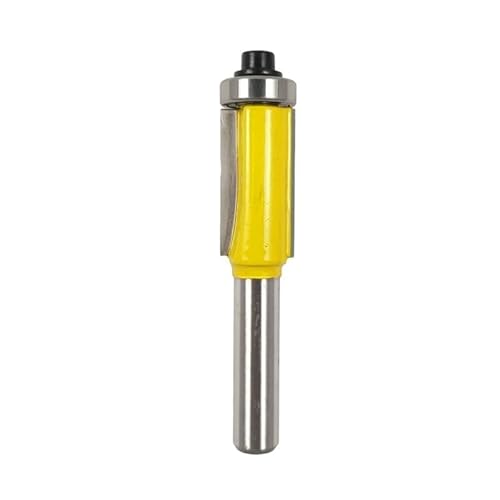 Flush Trim Router Bit With Bearing, 8mm Schaft Flush Trim Lager Router Bit for Holz Vorlage Hartmetall Mehrere Größen(8x12.7x25.4mm) von KXAOXGRC