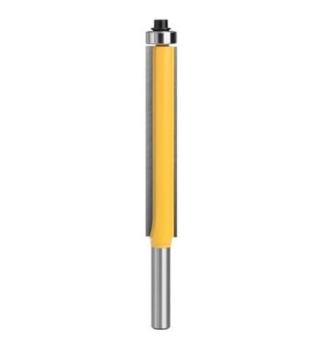 Flush Trim Router Bit With Bearing, 8mm Schaft Flush Trim Router Bit Mit Lager Hartmetall Mehrere Größen(8mmX12.7mmX76mm) von KXAOXGRC