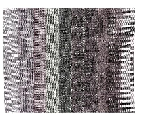 KXAOXGRC Netz-Schleifscheiben, Schleifstaubfreies Schleifpapier mit Klettverschluss(320) von KXAOXGRC