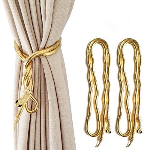 KXLIFE Raffhalter für Vorhänge, Schlangenform, 2 Stück KXLIFE Raffhalter für Vorhänge, Schlangenform, 2 Stück von KXLIFE