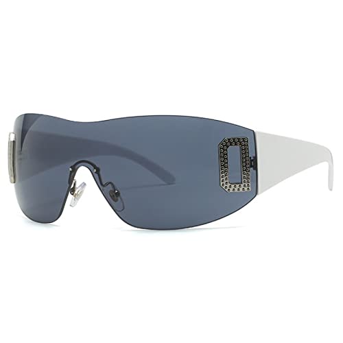 KXQYIKYI Damen-Sonnenbrille, Gezeiten-Sonnenbrille, Partybrille, Strand-Fotoautomaten-Requisiten, klassisch (Farbe: Schwarz, Größe: Einheitsgröße) von KXQYIKYI