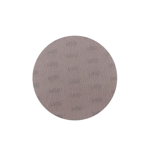 Klett-Schleifpapier, Körnung 600, 50 Stück, staubfrei, für Holzbearbeitung, Trockenbau, Schleifen, Autopolieren (12,7 cm) von KXWDKJ