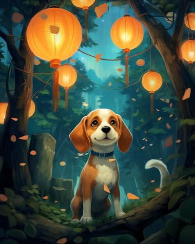 Kreuzstich gestempelte Kits, leidenschaftlicher Beagle-Hund, DIY-Designs, Kreuzstich, einfaches Zubehör, Handarbeit, Nadelspitzen-Stickerei, Geschenk für Heimdekoration, 40,6 x 50,8 cm Kreuzstich gestempelte Kits, leidenschaftlicher Beagle-Hund, DIY-Designs, Kreuzstich, einfaches Zubehör, Handarbeit, Nadelspitzen-Stickerei, Geschenk für Heimdekoration, 40,6 x 50,8 cm von KY-link