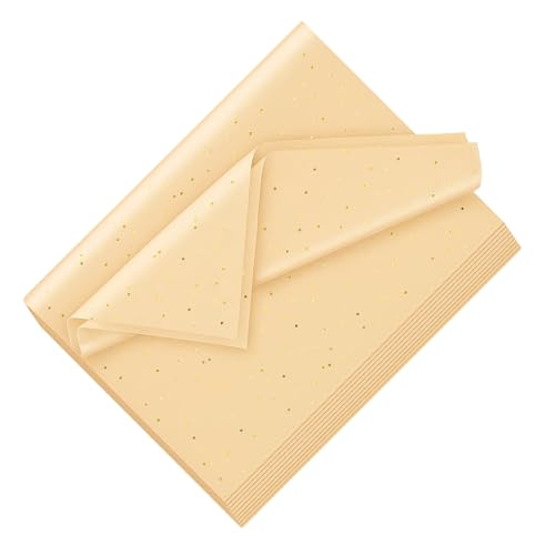 Goldfarbenes Seidenpapier / Seidenpapier zum Verpacken von Geschenken von KYEDGC