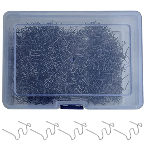 1000 Stück Plastikschweißer Staples 0, 8 -mm -Wellenstoßstange Reparaturkit Kunststoff Hefter Schweißkit zur automatischen Reparaturarchitekturmodellierung 1000 Stück Plastikschweißer Staples 0, 8 -mm -Wellenstoßstange Reparaturkit Kunststoff Hefter Schweißkit zur automatischen Reparaturarchitekturmodellierung von KYEQATY