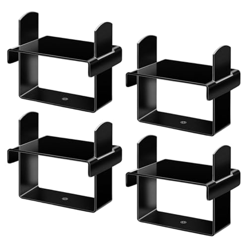 4pcs Blattfeder Klemmen Kit Edelstahlfeder Klemmen bis zu 2, 5 Zoll breites Schloss für Fahrzeuge stabilisieren die Kontrolle von KYEQATY