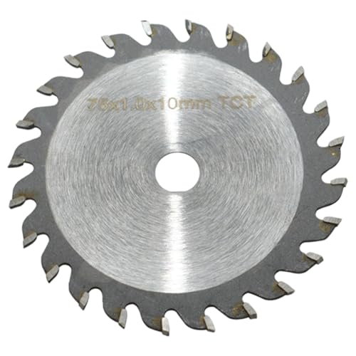Rundkreis Sägeklinge stabil runde 3-Zoll-Kreissägen-Blade-Holzbearbeitungswerkzeuge zum Schneiden von Holzpaneelen, Sperrholz, Sperrholz von KYEQATY