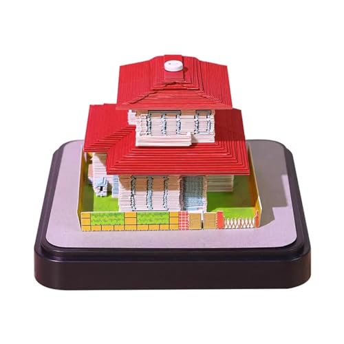 3D-Kunstkalender 2026, 3D-Schreibtischkalender 2026, kreative Zeitmesserkalender, DIY-Papierschnitzerei, Kunst, Notizblock, Schreibtischdekoration, für Aufzeichnungsplaner und von KYNEPSBH