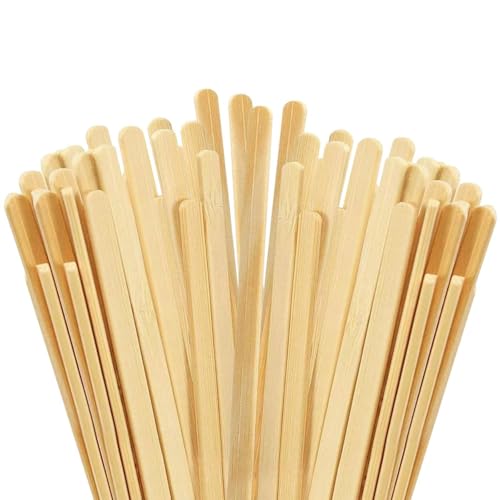 Kaffeerührstäbchen, 200 Stück Holzrührer für Kaffee, Tee, Milch, Saft, EIS am Stiel, Basteln (14 cm) von KYRYD