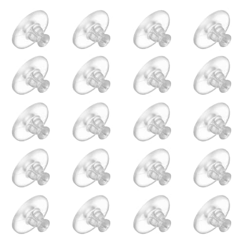 20 pcs Ohrstecker Verschluss Ohrstecker Rohlinge Ohrring Verschluss Silikon Ohrring Stopper Klar Ohrring Stecker Verschluss, Ohrringstecker Verschlüsse Ohrringverschlüsse 20 pcs Ohrstecker Verschluss Ohrstecker Rohlinge Ohrring Verschluss Silikon Ohrring Stopper Klar Ohrring Stecker Verschluss, Ohrringstecker Verschlüsse Ohrringverschlüsse von KYSUN