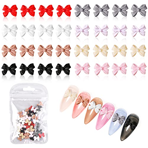 50Stück Nail Art Dekoration Nagel Rhinestones Fliege, Nageldekorationen, 3D Nail Art Dekorationen, Nagel Strasssteine Nail Art, Strasssteine für Nägel DIY Handyhülle Dekoration (50) von KYSUN