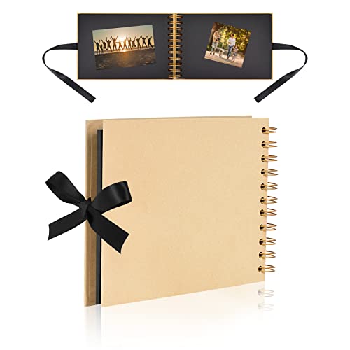 A5 Fotoalbum, DIY Fotoalbum zum Selbstgestalten, Spiral-Album mit 30 schwarzen Seiten, Fotobuch 21,5 x 15 cm, Fotos Baby Familie Valentinstag Geburtstag Jahrestag Geschenk (Gelb) (jaune) A5 Fotoalbum, DIY Fotoalbum zum Selbstgestalten, Spiral-Album mit 30 schwarzen Seiten, Fotobuch 21,5 x 15 cm, Fotos Baby Familie Valentinstag Geburtstag Jahrestag Geschenk (Gelb) (jaune) von KYSUN