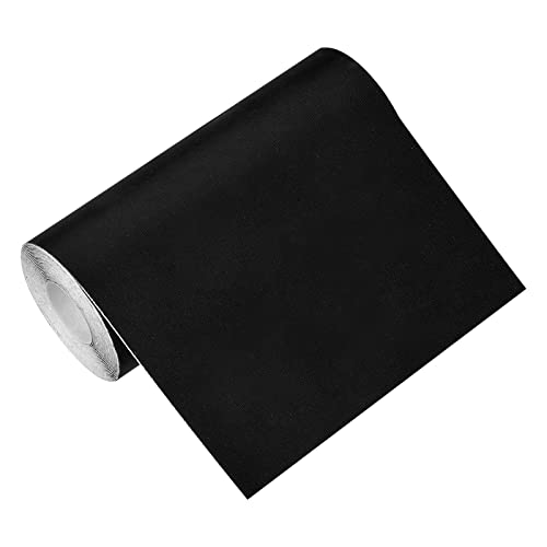 1 Rolle Nylon Flicken Zum Aufbügeln, Applikationen Patches Zum Aufbügeln, Nylon Selbstklebende Patches, Patch Sticker, Reparatur Flicken Patch Set für Erwachsene Jeans Kleidung Taschen (Schwarz) von KYSUN