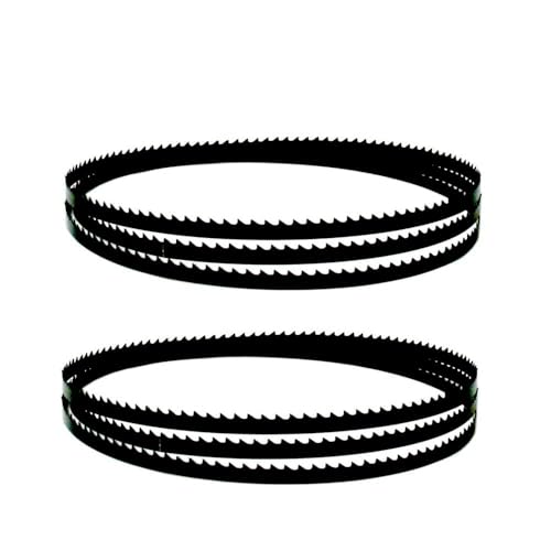 Bandsägeblätter,Bandsägeblatt, Bandsägeblätter 2490 mm 2240 mm 2032 mm 4 6 TPI 6,5 13 mm Breite Bandsägeblatt Holzbearbeitungswerkzeuge 2 STÜCKE(2240x13x0.5mm 6T) von KYUEPONG