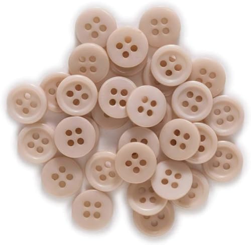 KYUEPONG Harz-Knöpfe,Knöpfe, 100 Stück 4-Loch-Knöpfe aus Kunstharz, klassisch, for Nähen, Scrapbooking, Kleidung, Basteln, handgefertigte Accessoires, Geschenkkartenherstellung, Dekoration KYUEPONG Harz-Knöpfe,Knöpfe, 100 Stück 4-Loch-Knöpfe aus Kunstharz, klassisch, for Nähen, Scrapbooking, Kleidung, Basteln, handgefertigte Accessoires, Geschenkkartenherstellung, Dekoration von KYUEPONG