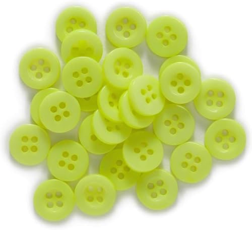 KYUEPONG Harz-Knöpfe,Knöpfe, 100 Stück Dicke Harzknöpfe mit 4 Löchern for Nähen, Scrapbooking, Kleidung, Heimhandwerk, handgefertigte Accessoires, Kartenherstellung, DIY-Dekor KYUEPONG Harz-Knöpfe,Knöpfe, 100 Stück Dicke Harzknöpfe mit 4 Löchern for Nähen, Scrapbooking, Kleidung, Heimhandwerk, handgefertigte Accessoires, Kartenherstellung, DIY-Dekor von KYUEPONG