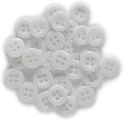 KYUEPONG Harz-Knöpfe,Knöpfe, 100 Stück Dicke Harzknöpfe mit 4 Löchern for Nähen, Scrapbooking, Kleidung, Heimhandwerk, handgefertigte Accessoires, Kartenherstellung, DIY-Dekor KYUEPONG Harz-Knöpfe,Knöpfe, 100 Stück Dicke Harzknöpfe mit 4 Löchern for Nähen, Scrapbooking, Kleidung, Heimhandwerk, handgefertigte Accessoires, Kartenherstellung, DIY-Dekor von KYUEPONG