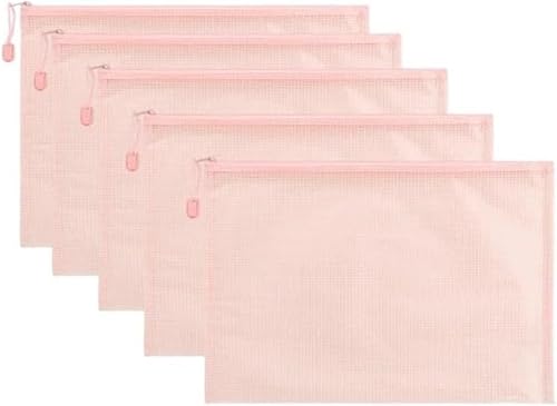 Netz-Reißverschlusstaschen, wasserdichte Reißverschlusstaschen, 10 Stück, A4, A5, A6, Netz-Reißverschlusstasche, Dokumententasche, wasserdichte Aufbewahrungstaschen for Aktenordner mit Reißverschluss, Netz-Reißverschlusstaschen, wasserdichte Reißverschlusstaschen, 10 Stück, A4, A5, A6, Netz-Reißverschlusstasche, Dokumententasche, wasserdichte Aufbewahrungstaschen for Aktenordner mit Reißverschluss, von KYUEPONG