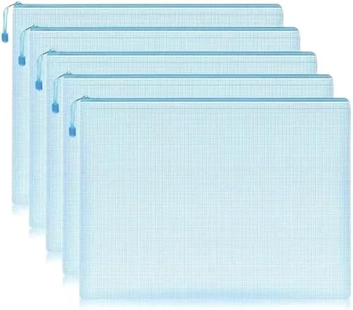 Netz-Reißverschlusstaschen, wasserdichte Reißverschlusstaschen, 10 Stück, A4, A5, A6, Netz-Reißverschlusstasche, Dokumententasche, wasserdichte Aufbewahrungstaschen for Aktenordner mit Reißverschluss, Netz-Reißverschlusstaschen, wasserdichte Reißverschlusstaschen, 10 Stück, A4, A5, A6, Netz-Reißverschlusstasche, Dokumententasche, wasserdichte Aufbewahrungstaschen for Aktenordner mit Reißverschluss, von KYUEPONG