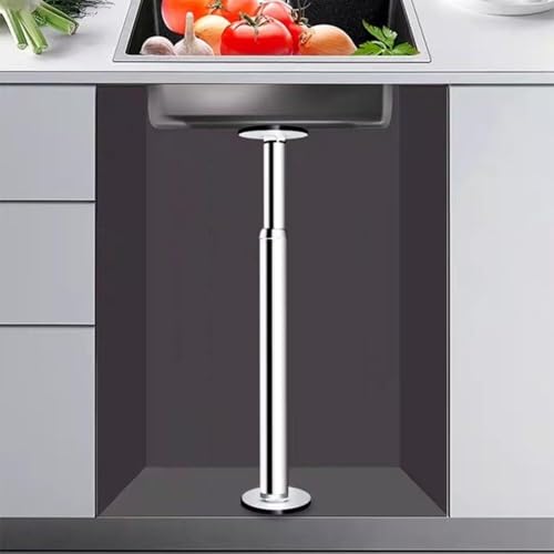 Teleskopische Waschbeckenstützen,Verstellbare Stüt Untertischhalterungen aus Edelstahl, Teleskop-Spülbeckenstützbeine, verstellbare Stützstangen, bohrfreie Möbelbeine for Küchen- und Badezimmerschränk Teleskopische Waschbeckenstützen,Verstellbare Stüt Untertischhalterungen aus Edelstahl, Teleskop-Spülbeckenstützbeine, verstellbare Stützstangen, bohrfreie Möbelbeine for Küchen- und Badezimmerschränk von KYUEPONG
