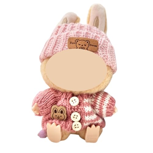 3 Stück Niedliche Mini Plüsch Puppen Kleidung Outfit nur Bekleidungs Zubehör, 17 cm Puppenkleidung Zubehör, Rosa 3 Stück Niedliche Mini Plüsch Puppen Kleidung Outfit nur Bekleidungs Zubehör, 17 cm Puppenkleidung Zubehör, Rosa von KZAQW