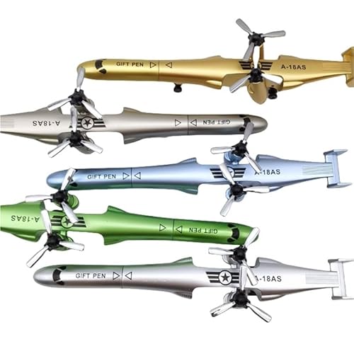 Kugelschreiber mit Hubschrauber-Modell, Geschenk, kreatives lustiges Schreibgerät für Kinder, Jungen, Mädchen, Schulbedarf (5 Stück) von KZGMMHY8