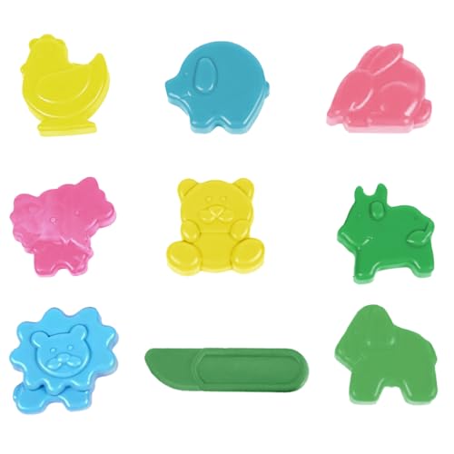 9 Stück Knete Zubehör Kinder Plastilin Werkzeuge, Knete Ausstechformen Extruder Modellierwerkzeug Küchenspielzeug Lernspielzeug für Jungen Mädchen, Knete zubehör Ausstechformen Küchenspielzeug 9 Stück Knete Zubehör Kinder Plastilin Werkzeuge, Knete Ausstechformen Extruder Modellierwerkzeug Küchenspielzeug Lernspielzeug für Jungen Mädchen, Knete zubehör Ausstechformen Küchenspielzeug von KZIYKW