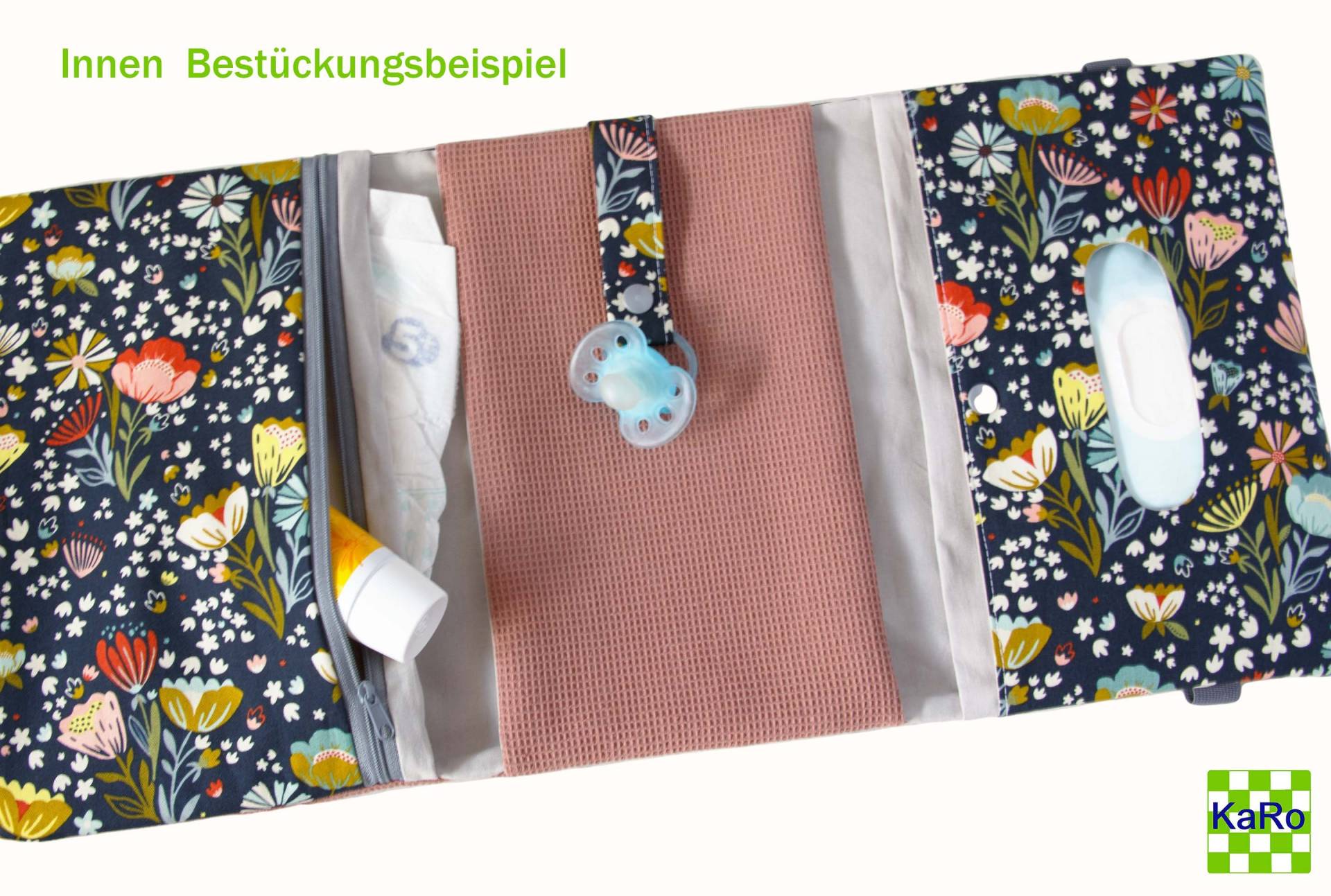 Windeltasche Wickeltasche 3 Seiten Deluxe Xxl Personalisierung Möglich Mit Feuchttuchöffnung Für Zwillinge Dunkelblau/Altrosa Windeltasche Wickeltasche 3 Seiten Deluxe Xxl Personalisierung Möglich Mit Feuchttuchöffnung Für Zwillinge Dunkelblau/Altrosa von KaRoVonKathrin