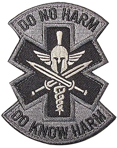 Aufnäher mit Aufschrift "Do No Harm Do Know Harm Spartan Medic Emt Ems Us Morale" Aufnäher mit Aufschrift "Do No Harm Do Know Harm Spartan Medic Emt Ems Us Morale" von Kaben