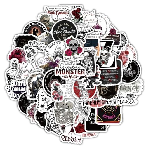 Kabwea 120 Stück Dark Romance Book Sticker,Bookish Sticker, Halloween, Book Sticker, Sticker Kindle, Halloween Sticker, Sticker Halloween, Sticker Bookish, Dark Romance Kabwea 120 Stück Dark Romance Book Sticker,Bookish Sticker, Halloween, Book Sticker, Sticker Kindle, Halloween Sticker, Sticker Halloween, Sticker Bookish, Dark Romance von Kabwea