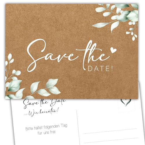 40 save the date Karten Hochzeit Wir heiraten Einladung Hochzeitsfeier Hochzeitseinladung Postkarten Hochzeit von Kackspecht