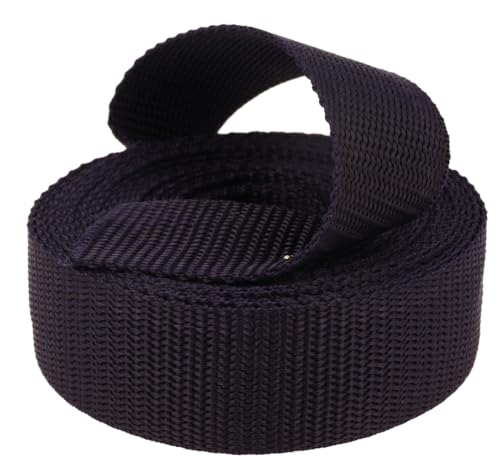 Kacperek - Gurtband Polypropylen - 50m Lang - Stark für DIY Abschleppseile und Gepäckgurt - Gewebeband - Gurtbänder für Taschen, Rucksack Band, Gürtel - Breite 40mm - Marineblau von Kacperek