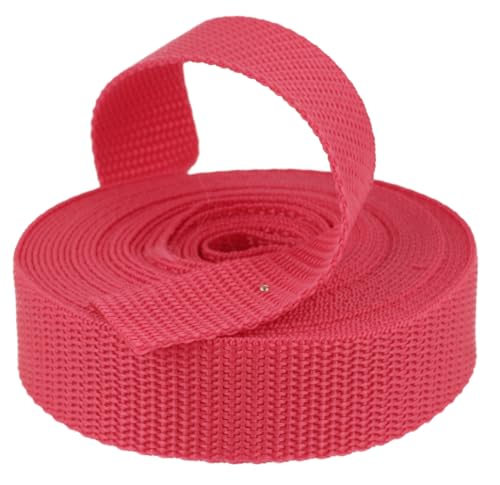 Kacperek - Gurtband Polypropylen - 50m Lang - Stark für DIY Abschleppseile und Gepäckgurt - Gewebeband - Gurtbänder für Taschen, Rucksack Band, Gürtel - Breite 50mm - Magenta Kacperek - Gurtband Polypropylen - 50m Lang - Stark für DIY Abschleppseile und Gepäckgurt - Gewebeband - Gurtbänder für Taschen, Rucksack Band, Gürtel - Breite 50mm - Magenta von Kacperek