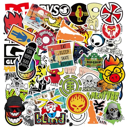 100 Stück Wasserdichte Sticker Set, Vinyl Graffiti Aufkleber für Skateboard Laptop Koffer Helm Motorrad Auto Fahrrad 100 Stück Wasserdichte Sticker Set, Vinyl Graffiti Aufkleber für Skateboard Laptop Koffer Helm Motorrad Auto Fahrrad von Kaderas