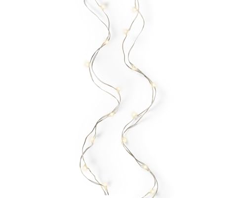LED Mikro-Lichterkette von Kaemingk | batteriebetrieben | Länge: 95 cm | 20 LED's von Kaemingk