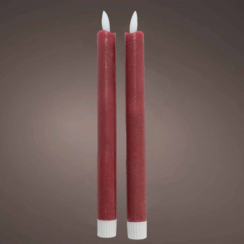 LED-Spitzkerze aus Wachs 24,5cm LED-Spitzkerze aus Wachs 24,5cm von Kaemingk