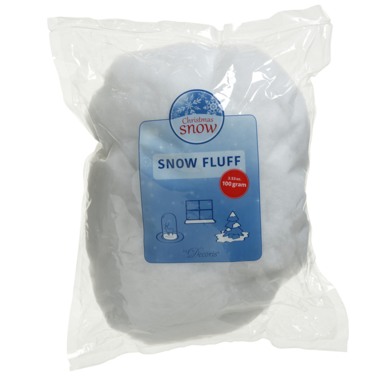 Schneewatte Polyester Weiß von Kaemingk