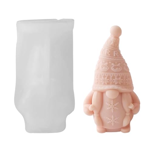 Kaezuy 3D Zwerg Silikonform Für Kerzen Gips Epoxidharz DIY Gießformen Handwerk Basteln (A) von Kaezuy