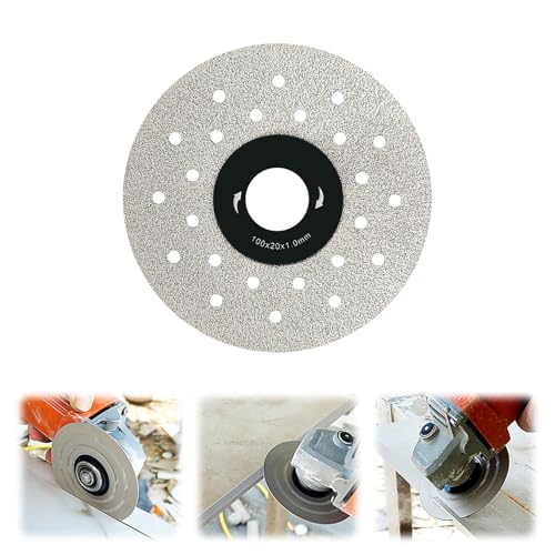Kaezuy Diamanttrennscheibe 100mm Durchmesser 1mm Stärke 30mm Schneidbreite Für Beton Fliesen Stein Granit Trennschneiden Schleifarbeiten von Kaezuy